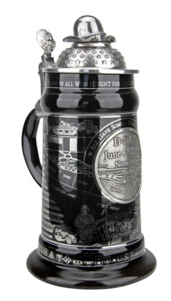 D Day Beer Stein -Zimmermann Shop D Day Beer Stein MC6192 LA SM 58406.1489787955