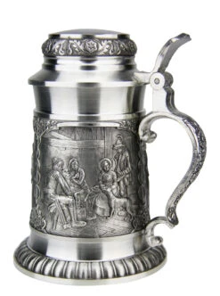 Defregger Pewter Beer Stein | 0.5 Liter -Zimmermann Shop Defregger Pewter Beer Stein 0.5 Liter DN8825Z RS SM 46817.1511047682
