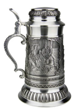 Defregger Pewter Beer Stein | 1 Liter -Zimmermann Shop Defregger Pewter Beer Stein 1 Liter DN8824Z LS SM 97925.1511061308