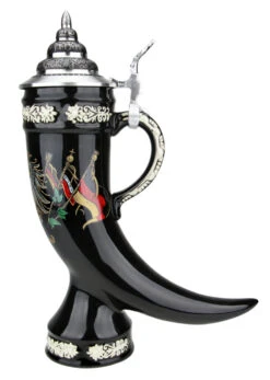 Deutschland Drinking Horn Beer Stein -Zimmermann Shop Deutschland Drinking Horn Beer Stein K2991SD RS SM 90780.1541096891