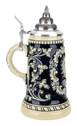 Deutschland Eagle Cobalt Beer Stein -Zimmermann Shop Deutschland Eagle Cobalt Beer Stein K455RAC LS SM 93321.1479247964