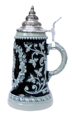 Deutschland Eagle Cobalt Blue Beer Stein 4 Deutschland Eagle Cobalt Blue Beer Stein -Zimmermann Shop Deutschland Eagle Cobalt Blue Beer Stein K455RA RS SM 79965.1416684752