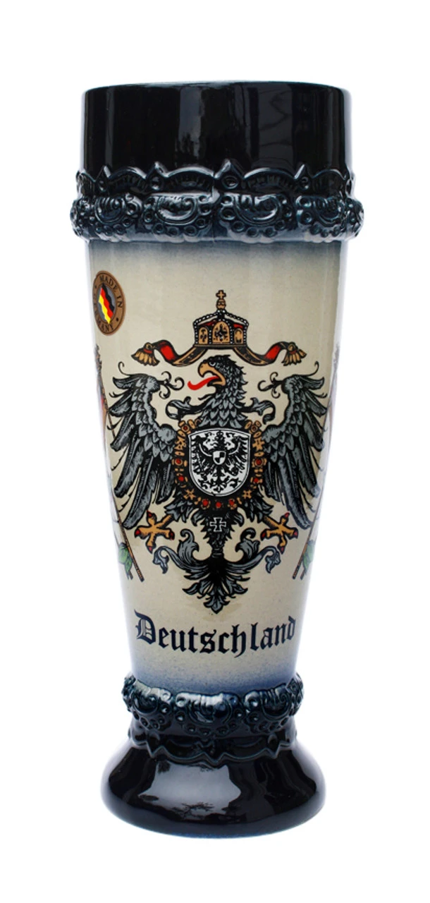 Deutschland Eagle Stoneware Wheat Beer Cup 1 Deutschland Eagle Stoneware Wheat Beer Cup
