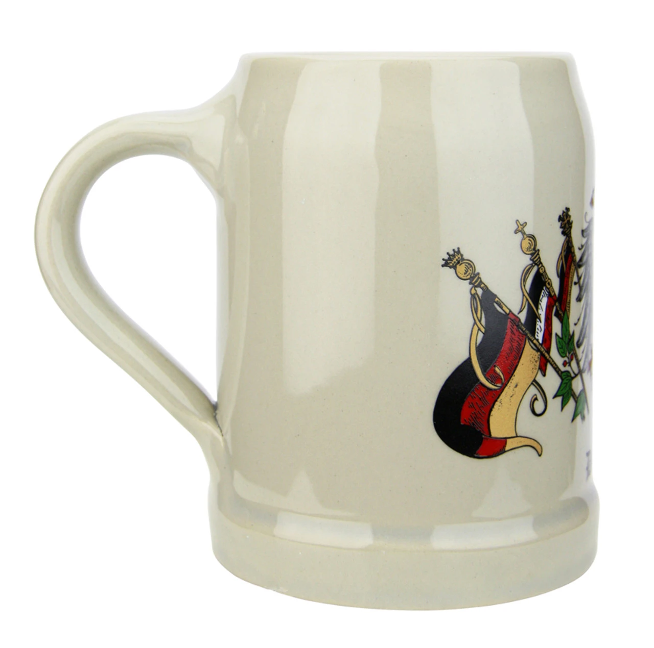 Deutschland Flag Crest Stoneware Beer Mug 0.5 Liter - Image 3