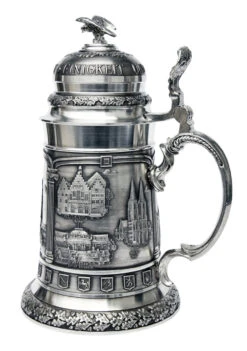 Deutschland German Landmarks Pewter Beer Stein -Zimmermann Shop Deutschland German Landmarks Pewter Beer Stein AS10350 RS SM 57832.1398608985