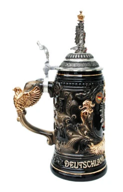 Deutschland Germany Eagle Beer Stein -Zimmermann Shop Deutschland Germany Eagle Beer Stein K430SZAB LS SM 89820.1401400115