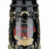 Deutschland Map Black Glaze Beer Stein