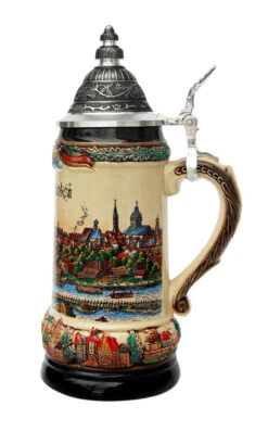 Deutschland Munich Panorama Beer Stein -Zimmermann Shop Deutschland Munich Panorama Beer Stein ZB1413906M RS SM 42254.1697774409
