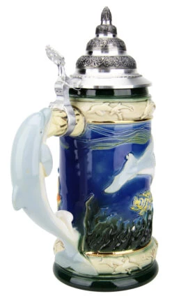 Dolphin Beer Stein -Zimmermann Shop Dolphin Beer Stein K961 BA SM 60432.1490128973