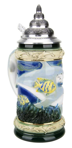 Dolphin Beer Stein -Zimmermann Shop Dolphin Beer Stein K961 LA SM 37912.1490128973