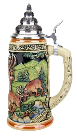 Dominant Buck Beer Stein -Zimmermann Shop Dominant Buck Beer Stein K957 RS LG 14629.1490131637