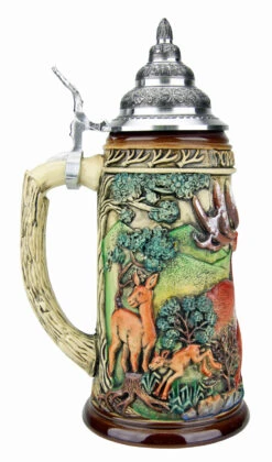 Dominant Buck Beer Stein Rustic -Zimmermann Shop Dominant Buck Beer Stein Rustic K957RU LS SM 66693.1495572797