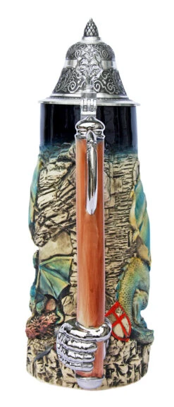 Dragon Beer Stein -Zimmermann Shop Dragon Beer Stein KT4000BZ Back SM 80451.1401396054