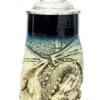 Dragon Beer Stein Rustic With Dragon Lid