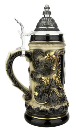 Dresden German Beer Stein 8 Dresden German Beer Stein -Zimmermann Shop Dresden German Beer Stein ZB1423606D 2 LS SM 73347.1671489715