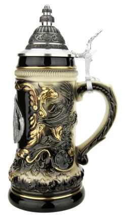 Dresden German Beer Stein 7 Dresden German Beer Stein -Zimmermann Shop Dresden German Beer Stein ZB1423606D 2 RS SM 37022.1671489715