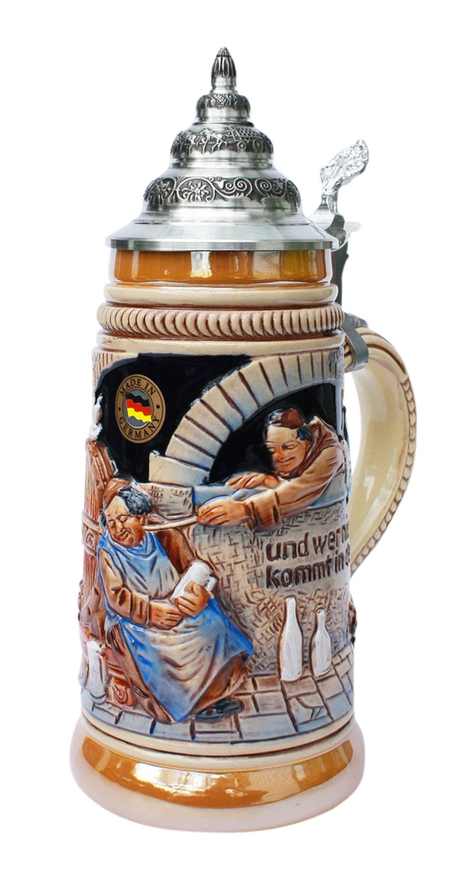 Drink Beer And Go To Heaven Beer Stein
