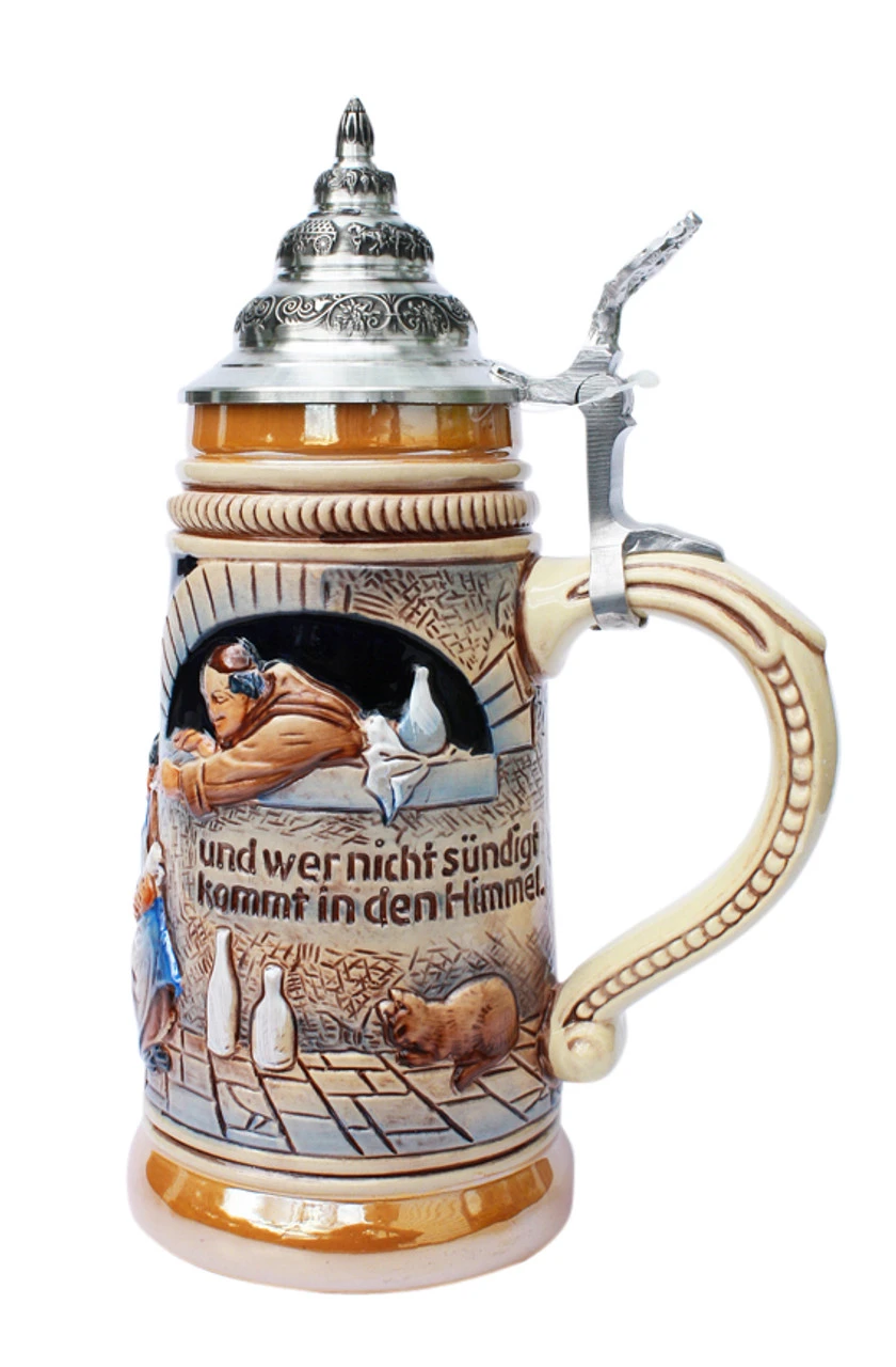 Drink Beer And Go To Heaven Beer Stein - Image 4