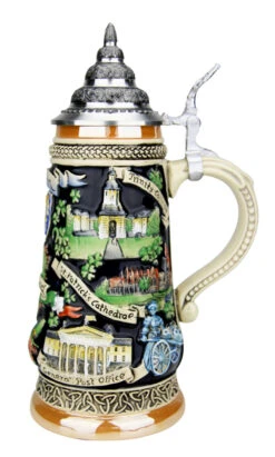 Dublin Ireland Beer Stein -Zimmermann Shop Dublin Ireland German Beer Stein K303DUB RS SM 63274.1542152201