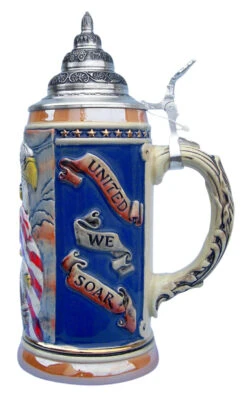 Eagle Of Freedom Beer Stein -Zimmermann Shop Eagle of Freedom Beer Stein Side SM 48101.1418237963
