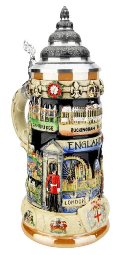 England Panorama Beer Stein -Zimmermann Shop England Panorama Beer Stein K309EN LA SM 04416.1586805289