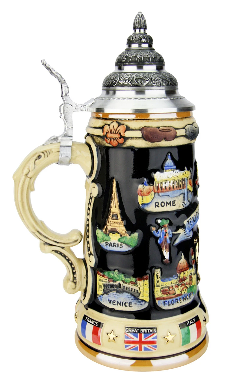 Europe Souvenir Beer Stein 5 Europe Souvenir Beer Stein - Image 5