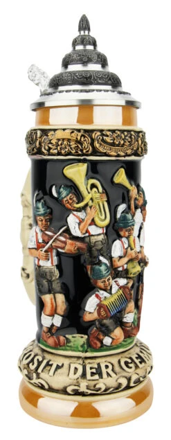 Fest Krug Oompah Band Beer Stein -Zimmermann Shop Fest Krug Oompah Band Beer Stein K012BL LA SM 83066.1650298718