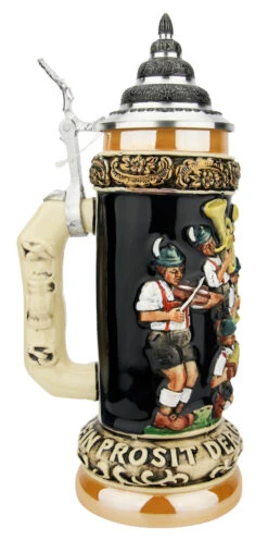 Fest Krug Oompah Band Beer Stein -Zimmermann Shop Fest Krug Oompah Band Beer Stein K012BL LS SM 83953.1650298859