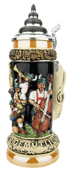 Fest Krug Oompah Band Beer Stein -Zimmermann Shop Fest Krug Oompah Band Beer Stein K012BL RA SM 40919.1650298733