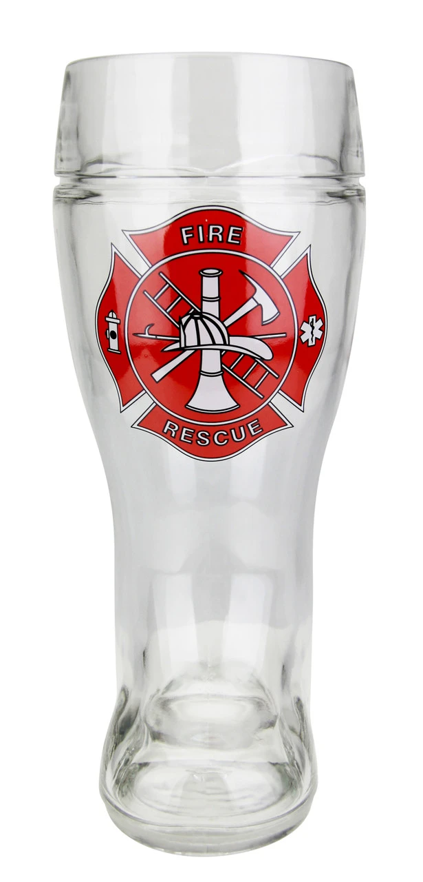 Firefighter Glass Beer Boot 1 Liter 2 Firefighter Glass Beer Boot 1 Liter - Image 2