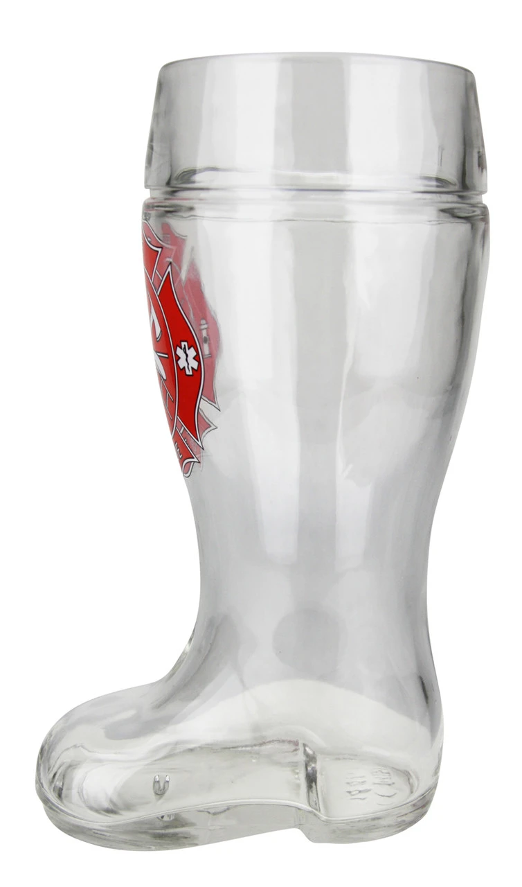 Firefighter Glass Beer Boot 1 Liter 4 Firefighter Glass Beer Boot 1 Liter - Image 4
