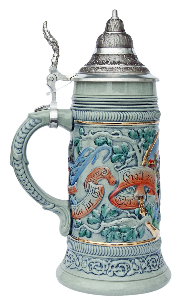 Fireman Beer Stein 2 Fireman Beer Stein - Image 2