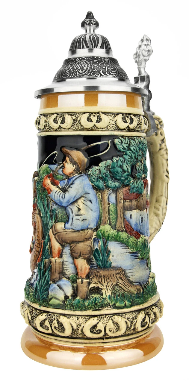 Fishing Beer Stein 6 Fishing Beer Stein - Image 6