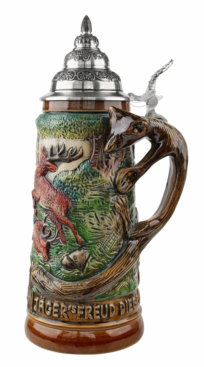 Fox Handle Hunter Beer Stein 5 Fox Handle Hunter Beer Stein - Image 5