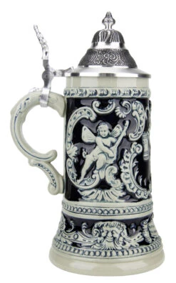Friedolin | Drunken Student Beer Stein Cobalt -Zimmermann Shop Friedolin Drunken Student Beer Stein Cobalt KT1341EZ LS SM 46390.1490912668