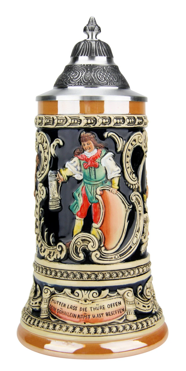 Friedolin | Drunken Student Beer Stein 2 Friedolin | Drunken Student Beer Stein - Image 2