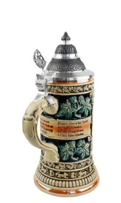 Gambrinus The Beer King Stein Hand Painted | 0.3 Liter -Zimmermann Shop Gambrinus The Beer King Stein Hand Painted 0.3 Liter Back SM 23582.1554757801