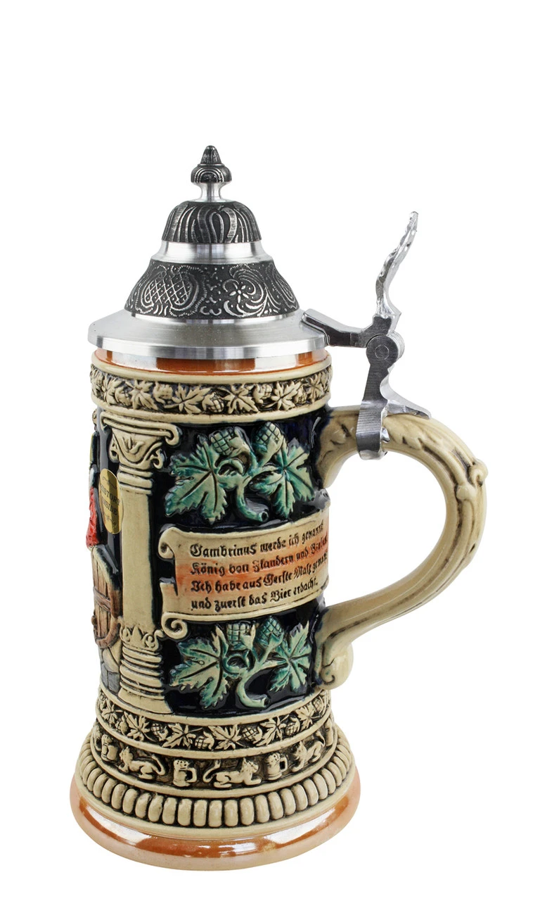 Gambrinus The Beer King Stein Hand Painted | 0.3 Liter - Image 2