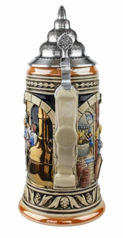German Purity Law Beer Stein | 500 Year Anniversary German Beer Purity Law Beer Stein Full Color 6 German Purity Law Beer Stein | 500 Year Anniversary German Beer Purity Law Beer Stein Full Color -Zimmermann Shop German 500 Year Anniversary Beer Purity Law German Beer Stein Full Color Back LG 43425.1458328891