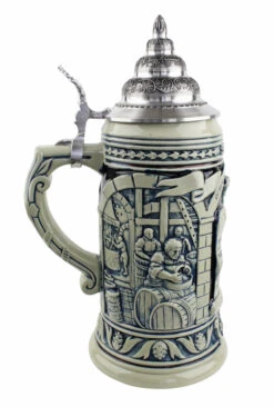 German Beer Purity Law 500 Year Anniversary Beer Stein Cobalt -Zimmermann Shop German Beer Purity Law 500 Year Anniversary Beer Stein Cobalt K519SG LS SM 06564.1458853108