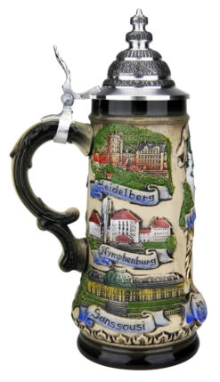 German Castles Beer Stein -Zimmermann Shop German Castles Beer Stein ZB1934906 LS SM 90093.1516845902