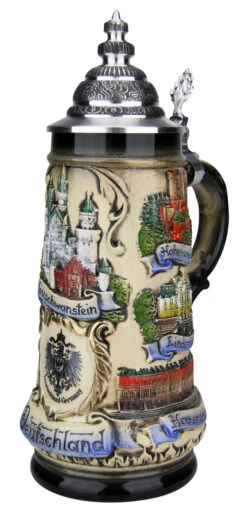 German Castles Beer Stein -Zimmermann Shop German Castles Beer Stein ZB1934906 RA SM 39482.1516845902