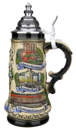 German Castles Beer Stein -Zimmermann Shop German Castles Beer Stein ZB1934906 RS SM 19979.1516845902