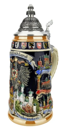 German Cities Beer Stein 11 German Cities Beer Stein -Zimmermann Shop German Cities Beer Stein ZB1941996 RA SM 25201.1618348370