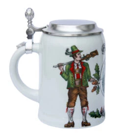 Zimmermann German Hunter Porcelain Beer Stein -Zimmermann Shop German Hunter Porcelain Beer Stein Z9981 LS SM 29296.1425240817
