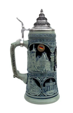 German National Anthem Beer Stein 5 German National Anthem Beer Stein -Zimmermann Shop German National Anthem Beer Stein K2048SG LS SM 23835.1395936018