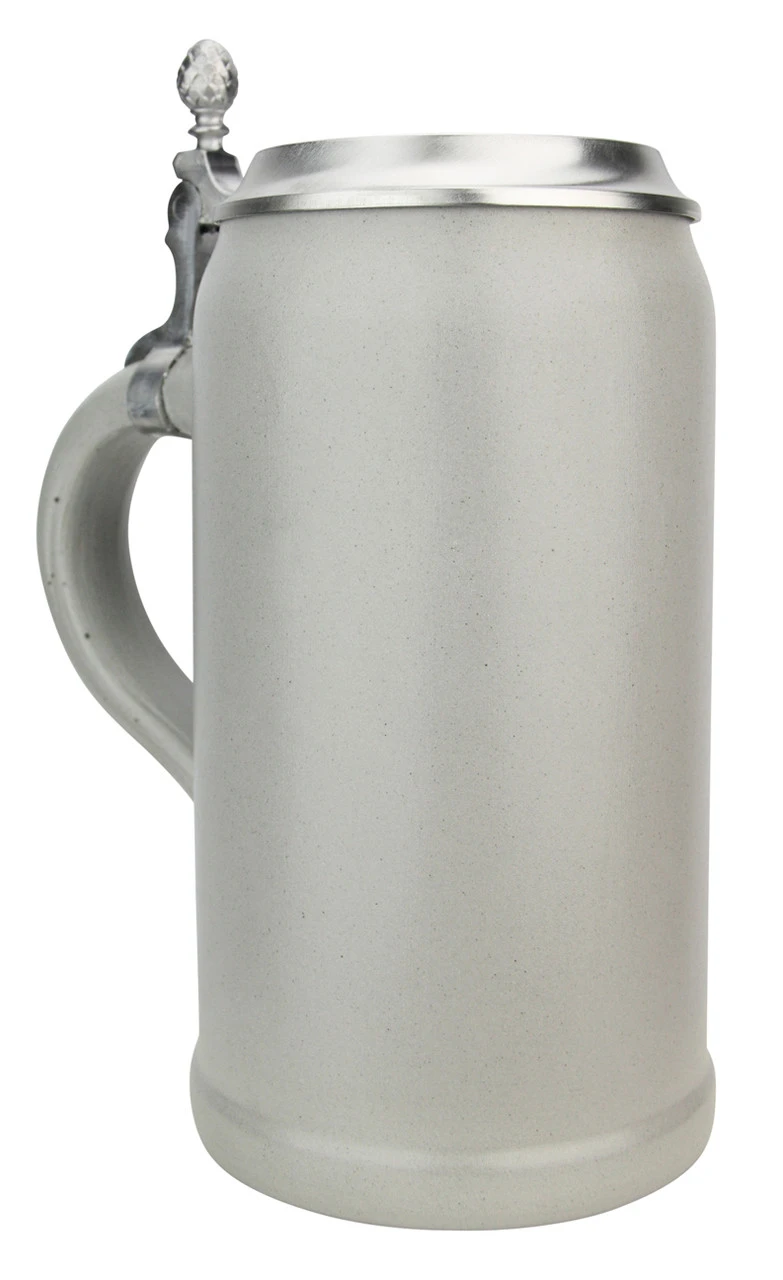 German Stoneware Salt Glaze Beer Stein 1 Liter - Image 4