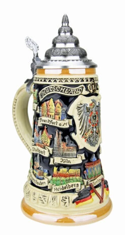 German Traveler Beer Stein | 0.4 Liter 6 German Traveler Beer Stein | 0.4 Liter -Zimmermann Shop German Traveler Beer Stein 0.4 Liter K609 4 LA SM 52104.1532554386