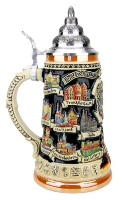 German Traveler Beer Stein -Zimmermann Shop German Traveler Beer Stein K609 LS SM 24581.1490044766