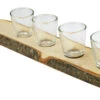 German Wooden Shot Glass Paddle Large